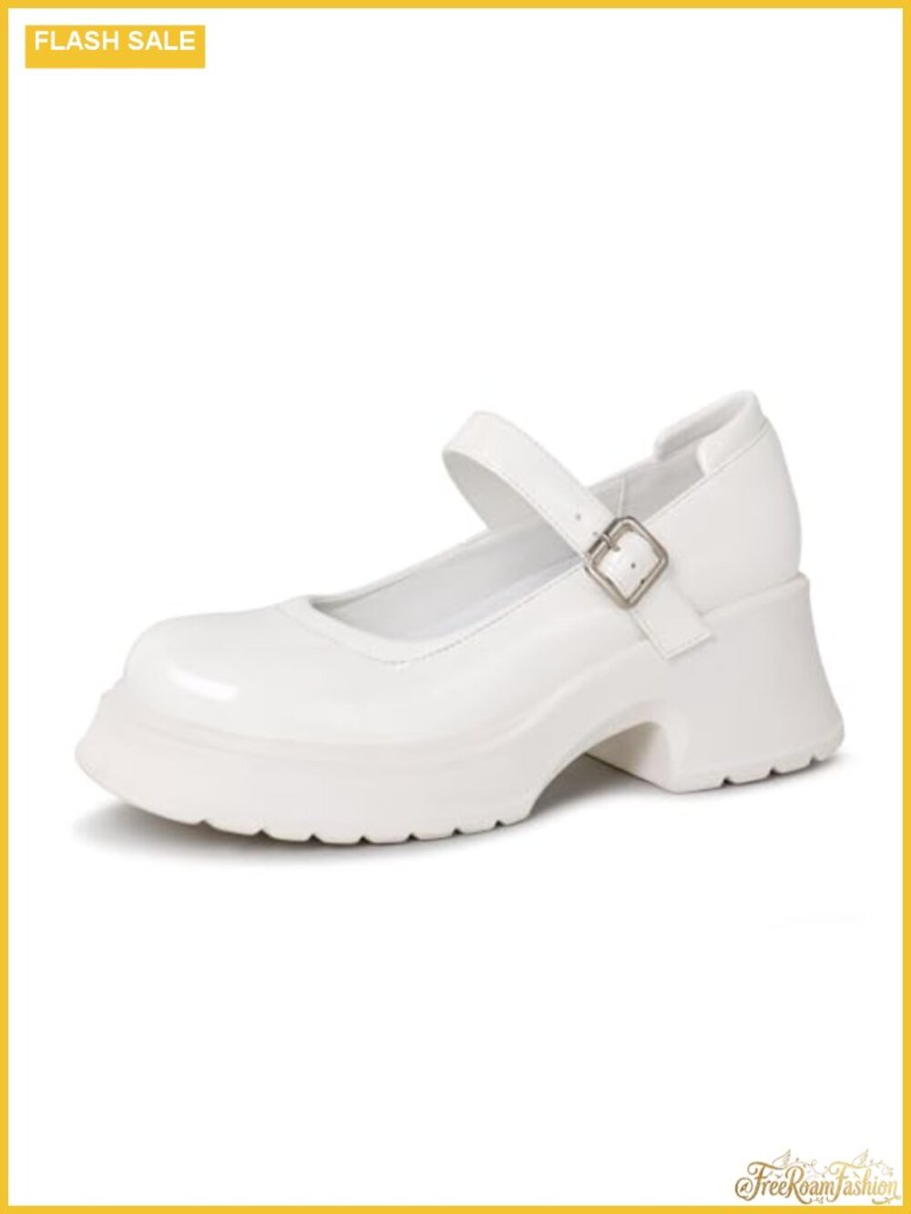 Women's Mary Jane Platform Block Heels Ankle Strap Oxford Dress Shoes